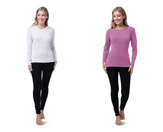 Serra 
 Ladies' Long-Sleeve 2-Pack T-Shirts