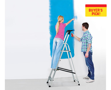 Workzone 4-Step Aluminum Ladder