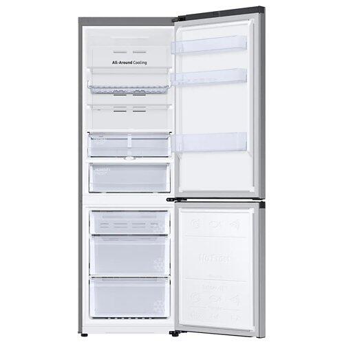 SAMSUNG Réfrigérateur-congélateur RB7300, WiFi, 344 litre, argent