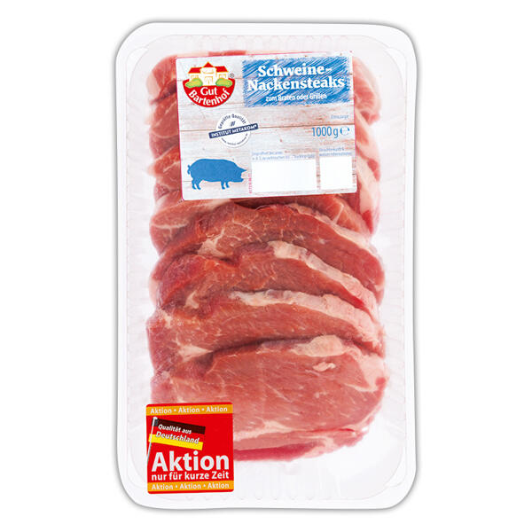 Schweine-Nackensteaks