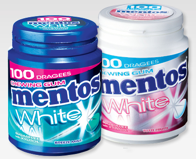 MENTOS(R) Kaugummi White