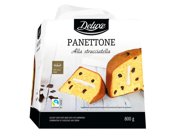 Panettone with Stracciatella