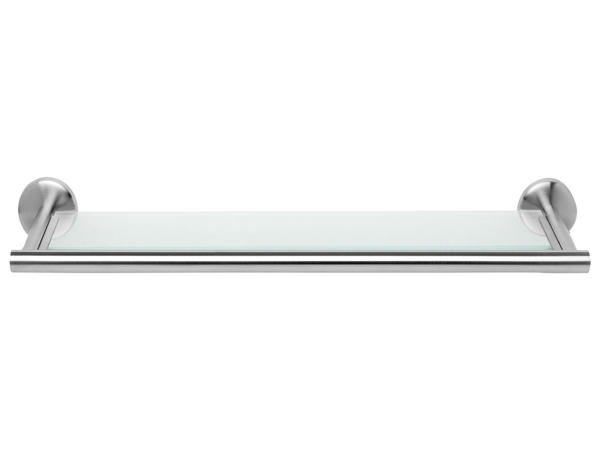 Stainless Steel Towel Rail / Stainless Steel Shelf with Glass Insert