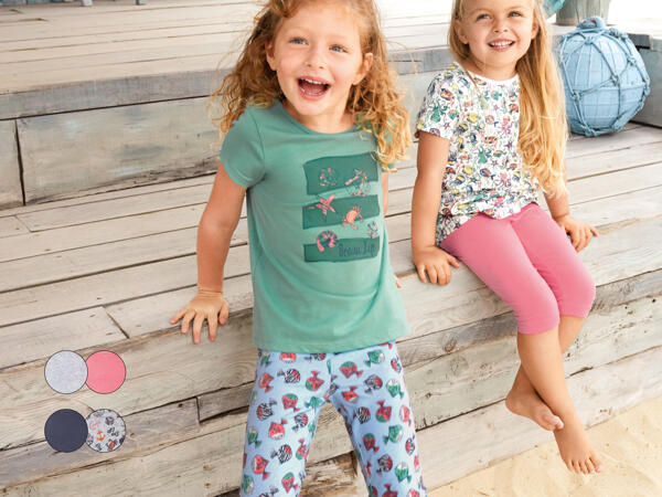 Corsaires leggings, lot de 2
