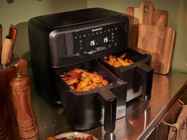 2600W Dual Basket Air Fryer
