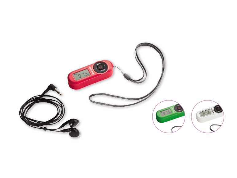 Silvercrest Portable FM Scan Radio