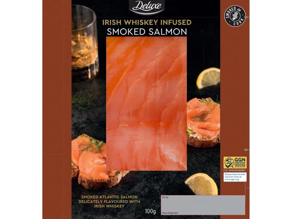 Irish Whiskey Infused Smoked Salmon