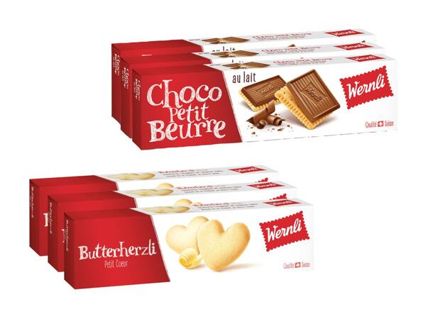 Biscuits Wernli, pack de 3