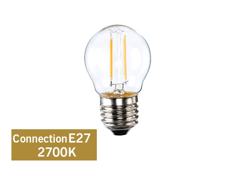 LED 2W Filament Light Bulb