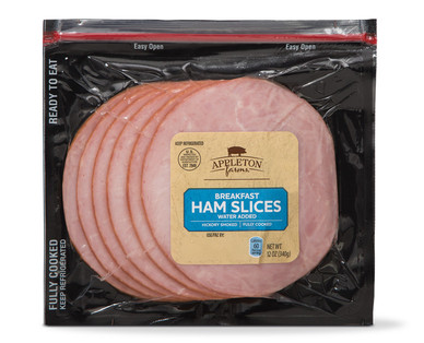 Appleton Farms Breakfast Ham Slices or Breakfast Biscuit Slices