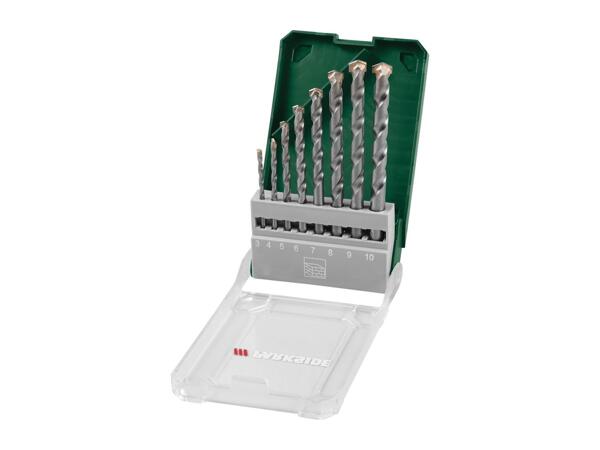 Parkside Masonry Drill Bit Set - 8 Piece Set
