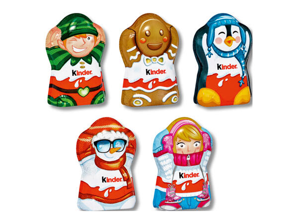 Julkinder chokladfigurer