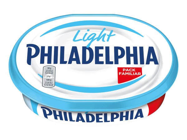 Philadelphia(R) Queijo Creme Fresco para Barrar Regular/ Light Formato Familiar