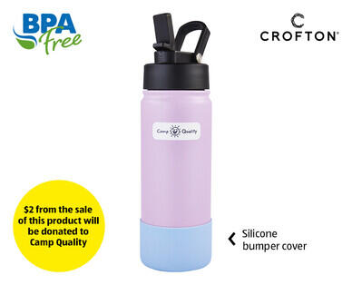 Camp Quality Double-Wall Drink Bottle 500ml