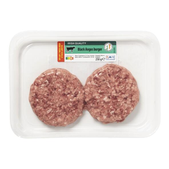 Black Angus-beefburgers, 2 st.