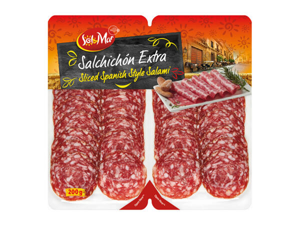 Sol & Mar Salchichón Extra Sliced