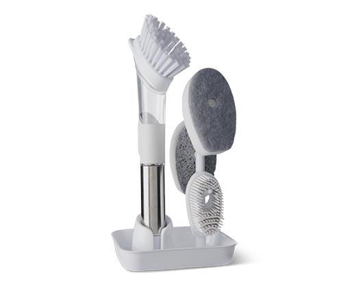 Easy Home Soap Dispensing Brush Set