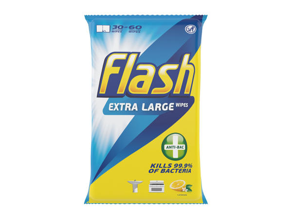 Flash Anti-Bacterial Wipes