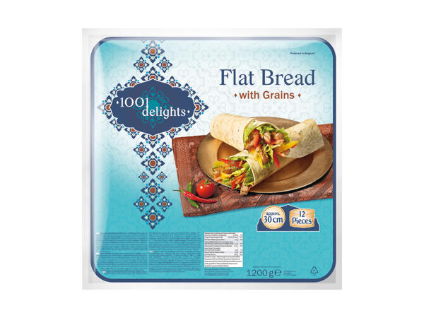Galettes dürüm aux graines