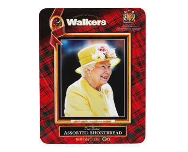 Walkers ‘The Queen' Shortbread Tin 150g