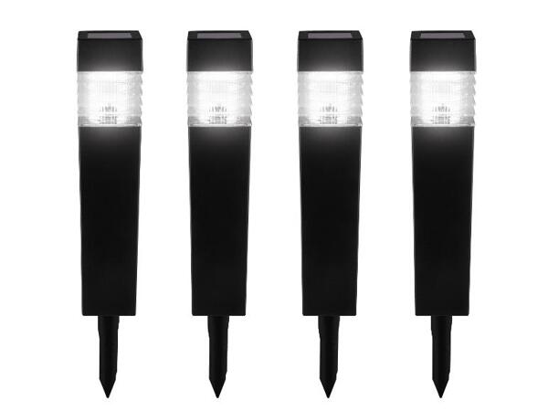 Solární LED svítidlo, 4dílná sada