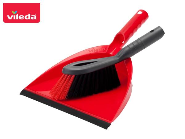 Vileda 2-in-1 Dustpan & Brush
