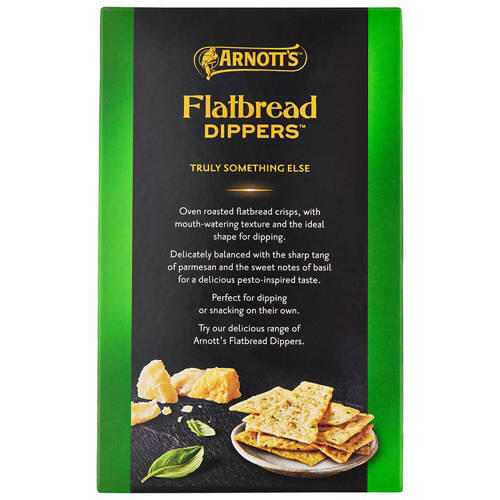 Parmesan & Basil Flatbread Dippers 130g