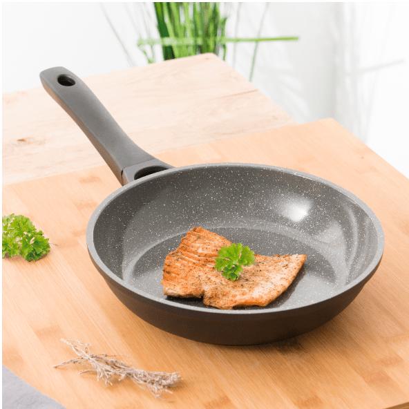 Patelnia z odlewu aluminium, z powłoką ceramiczną, 24 cm