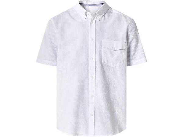 Men's Seersucker Casual Shirt