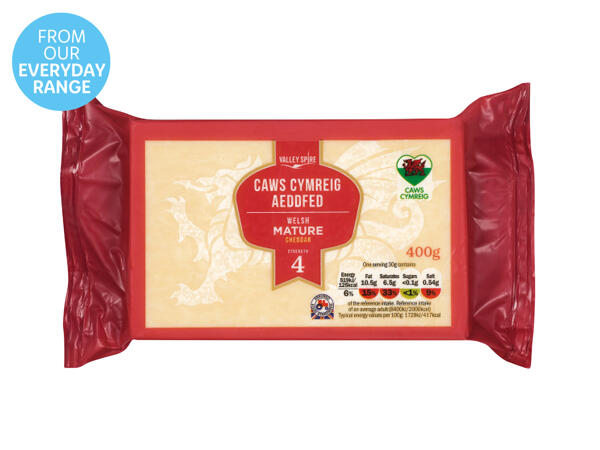 Valley Spire Welsh Cheddar