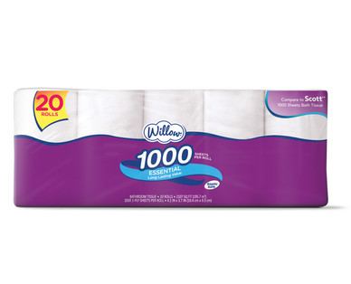 Willow 20-Roll Bath Tissue