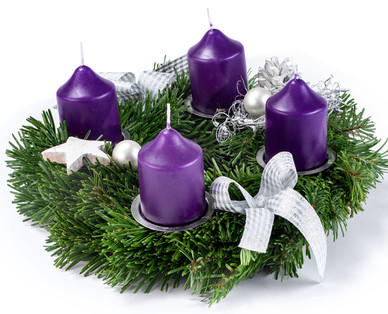 Adventkranz klassisch