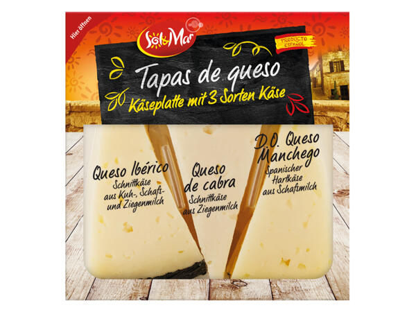 Tapas de queso