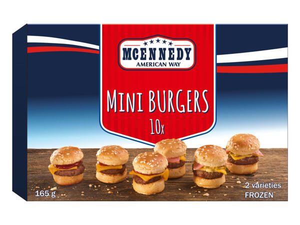 Mini burgers