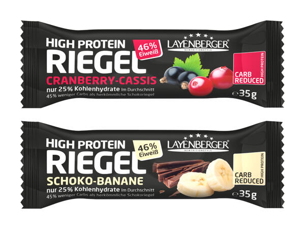 Barre riche en protéines pauvre en glucides Layenberger