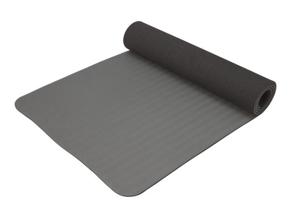 Crivit Black Yoga Fitness Mat