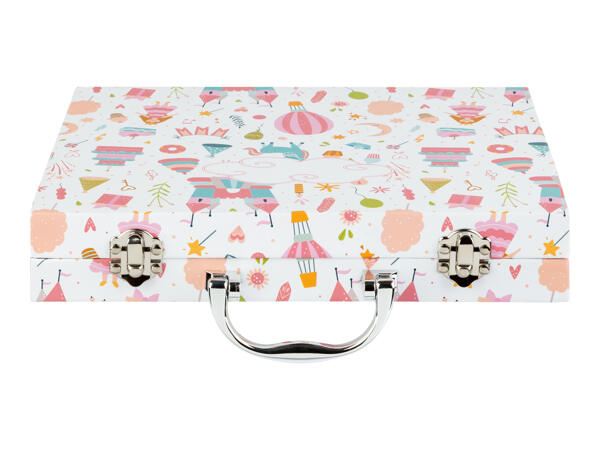 Crelando Kids' Art Case - 76 piece set