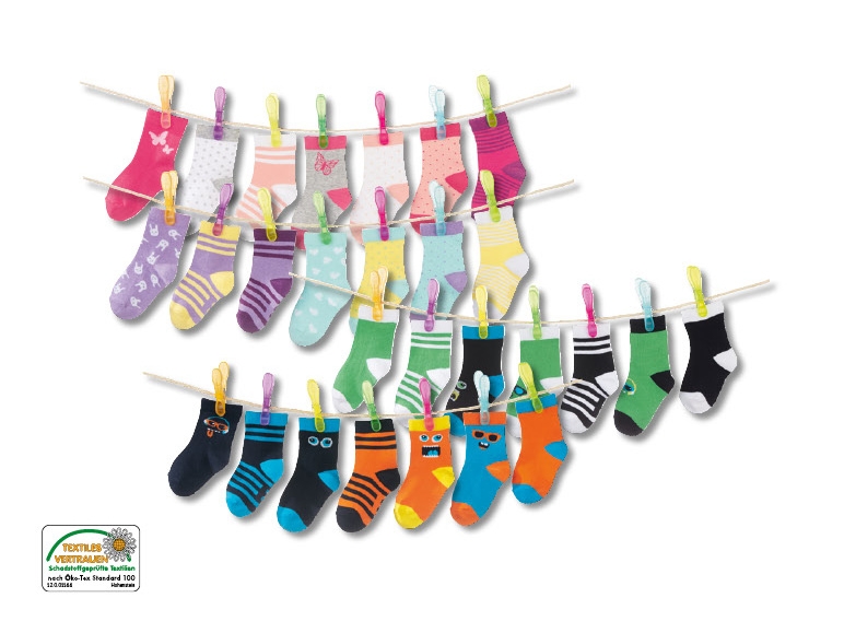 Socken, 7 Paar