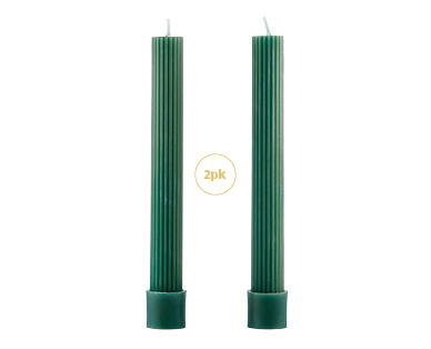 Tall Pillar Candle 2pk