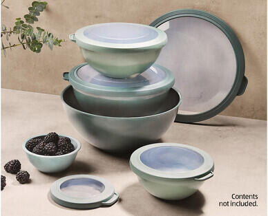 Nesting Bowls with Lids 5pc Set