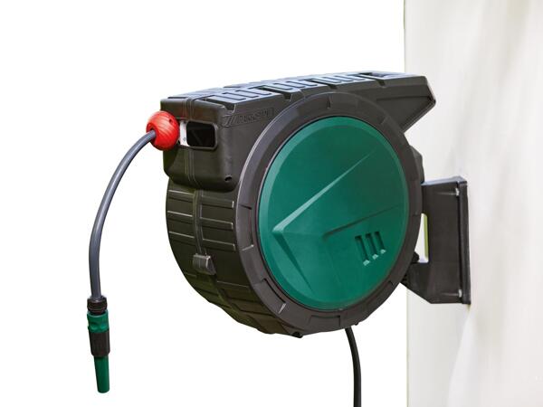 Wall-Mounted Hose Reel