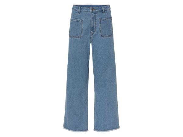 Ladies' Wide Leg Jeans