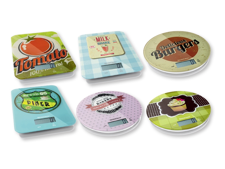 Retro keukenweegschaal