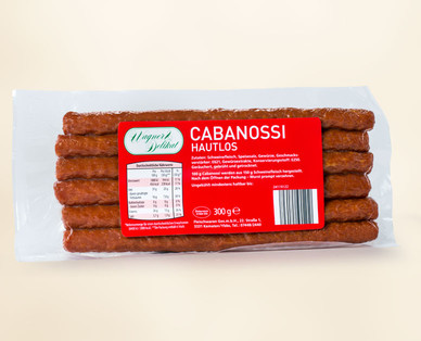 Cabanossi ohne Haut