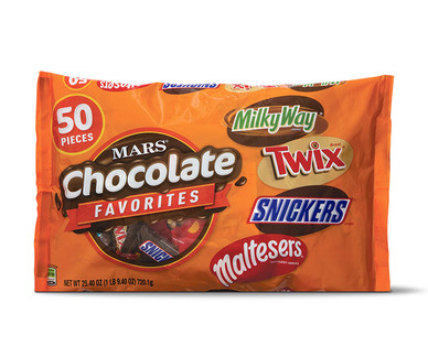 Mars 50-Piece Chocolate Favorites