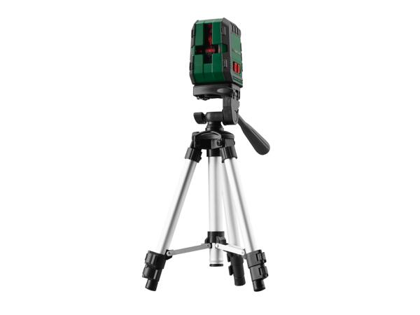 Krysslaser med stativ