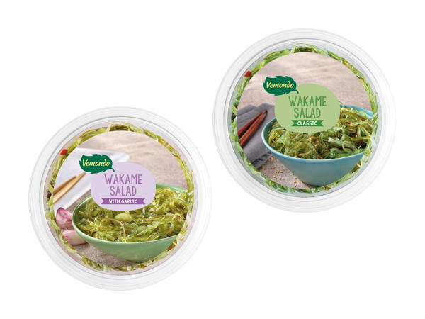 Salade d'algues wakamé