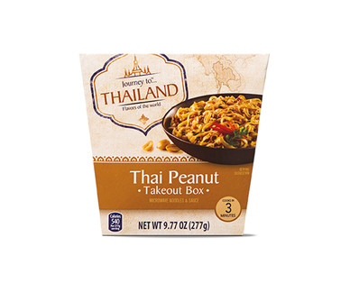 Journey To... Thailand Thai Peanut or Pad Thai Takeout Boxes