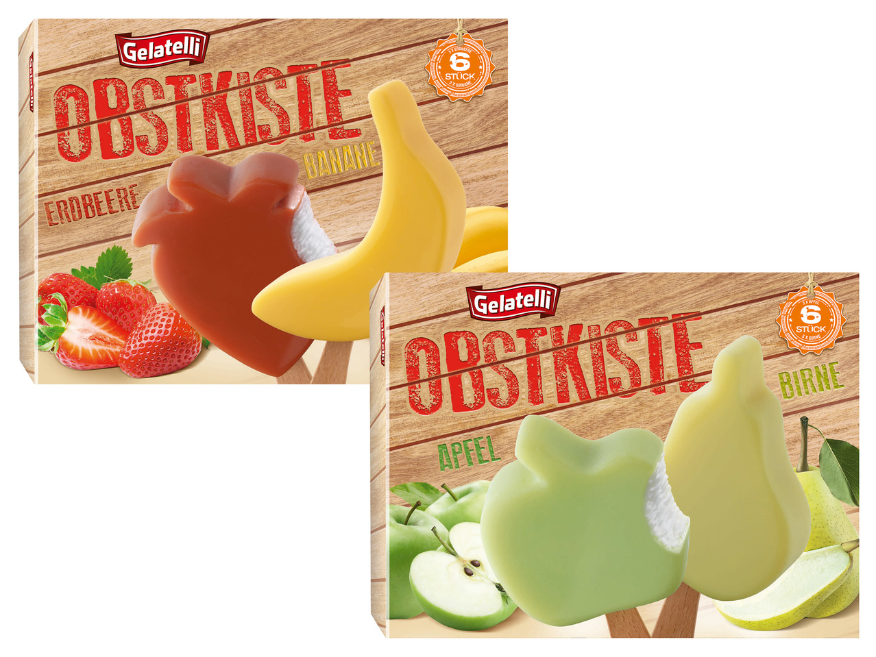 GELATELLI Obstkiste Eis