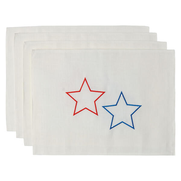 KIRKTON HOUSE Stars Placemats - 4Pk